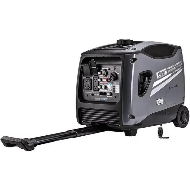 Pulsar Products G450RN, 4500W Portable Quiet Inverter Remote Start & Parallel Capability, CARB Compliant Generator