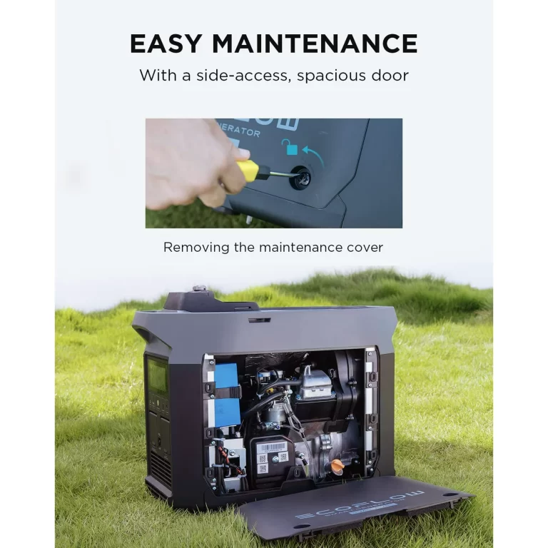 EcoFlow Smart Dual Fuel Generator,Gas/LPG Inverter Generator,Integrates with Delta Pro/Delta Max/DELTA 2,1800W AC Output,for Outdoor Camping,Home Backup,Emergency,RV,