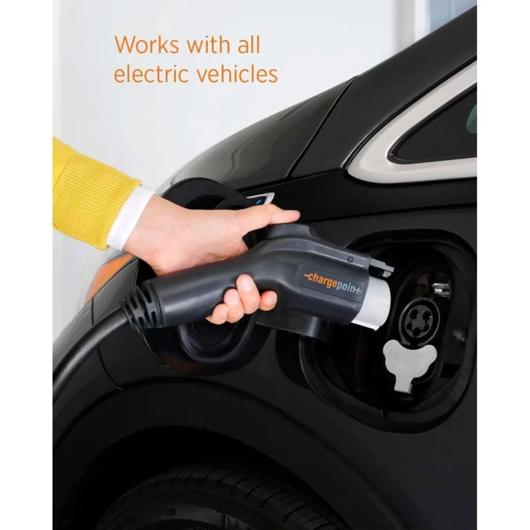 ChargePoint Home Flex Electric Vehicle (EV) Charger, 16 to 50 Amp, 240V, Level 2 WiFi Enabled EVSE, UL Listed, ENERGY STAR, NEMA 14-50 Plug or Hardwired, Indoor / Outdoor, 23-foot cable