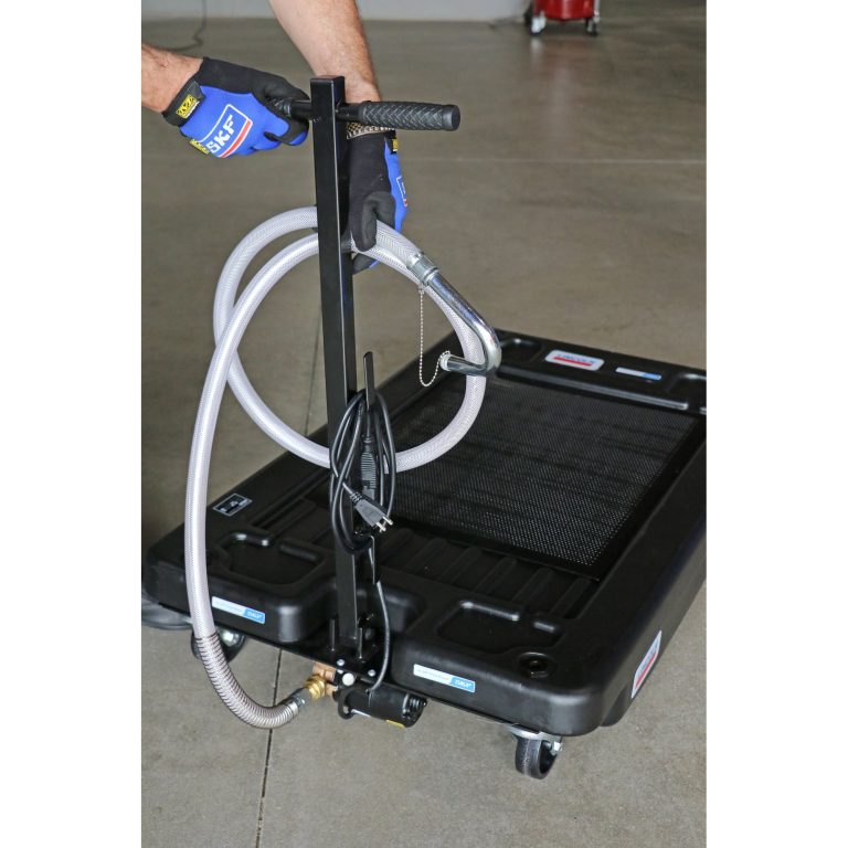 Lincoln Industrial 3669 17 Gallon Truck Drain with Electrical Pump