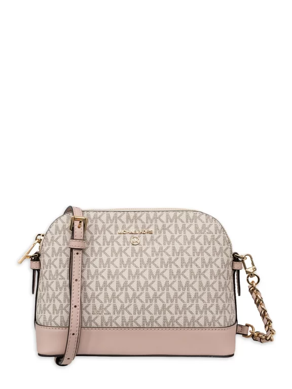 Michael Kors Multicolor Large Logo Dome Crossbody Bag