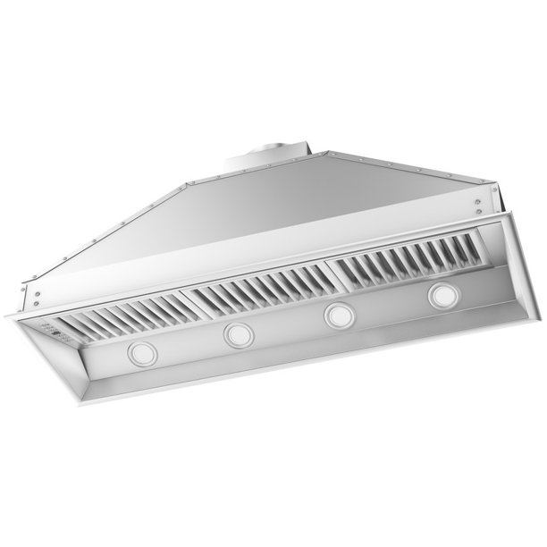 ZLINE 46 in. 1200 CFM Range Hood Insert in Stainless Steel (698-46)