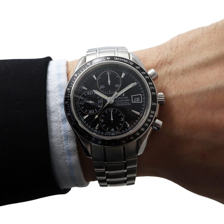 Omega Speedmaster Chronograph 40mm Steel Black Dial Automatic Watch 3210.50.00
