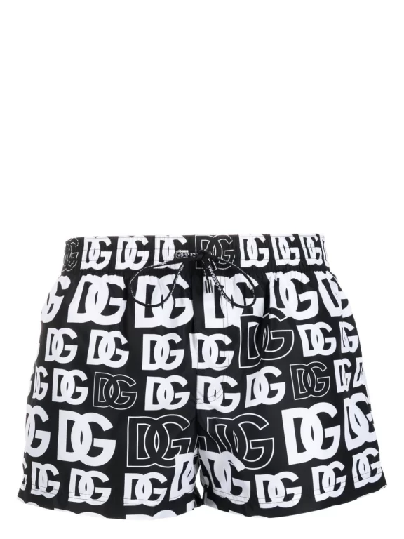 Dolce & Gabbana Logo-print Swim Shorts