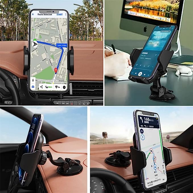 XWWDP Universal Mobile Car Phone Holder for Phone in Car Holder Windshield Cell Stand Support Smartphone