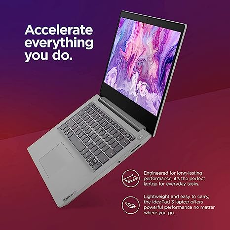 Lenovo 14″ FHD Ideapad 3 Newest Laptop, 36GB RAM, 2TB PCIe SSD,Intel Dual Core Processor(Up to 4.1GHz), WiFi, Webcam, Bluetooth, HDMI, Windows 11 +Accessories