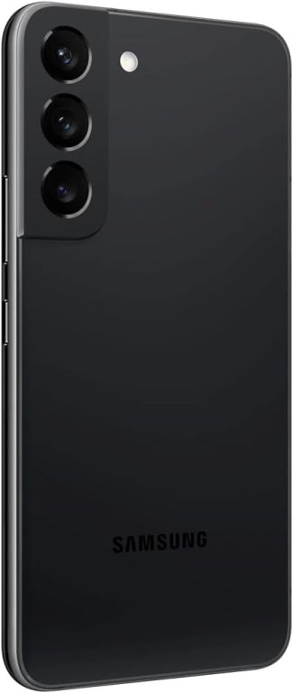 Samsung Galaxy S22 Smartphone, Factory Unlocked Android Cell Phone, 256GB, 8K Camera & Video, Brightest Display, Long Battery Life, Fast 4nm Processor, US Version, Phantom Black (Renewed)