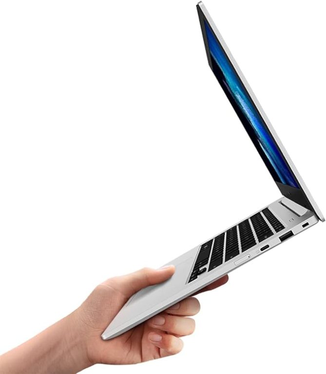 SAMSUNG Galaxy Book Go 5G (Verizon) 14″ (8GB 256GB) Laptop Computer PC Power Performance 18-Hour Battery Compact Light Shockproof Design WFH Ready WiFi 5, Silver (NP545XLA-KA1VZ)