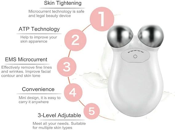 ATIN Feipushi Microcurrent Facial Device Portable Mini