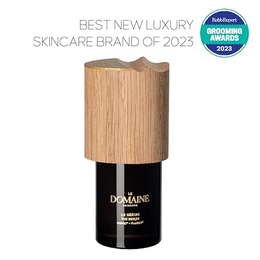 Le Domaine Face Serum | Anti-Aging Corrector for Wrinkles | Firm and Smooth with Hyaluronic Acid & ProGR3 | Antioxidant Rich Facial Treatment | 100ml