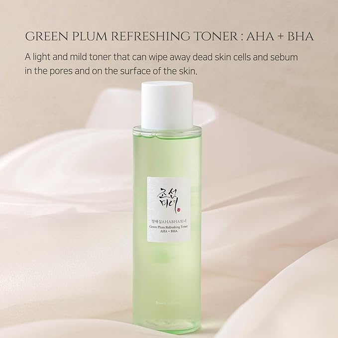 [Beauty of Joseon] Green Plum Refreshing Toner : AHA + BHA [Renewed] 150ml 5.27 fl.oz
