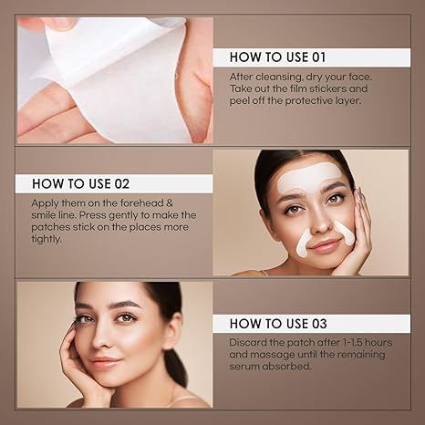 Insutam Forehead Wrinkle Patches Treatment: Face Tape for Wrinkles – Anti Wrinkle Patches – Wrinkle Patches for Face Overnight Forehead Wrinkles Treatment Facial Patch for Skin Beauty Remover for Laugh Lines 36pcs