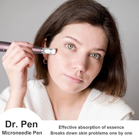 Dr Pen Ultima A10 Microneedling Pen Professional Adjustable Derma Beauty Pen Microneedle for Home Use 12pins*2pcs 36pins*4pcs 42pin*2pcs Nano-R*2pcs