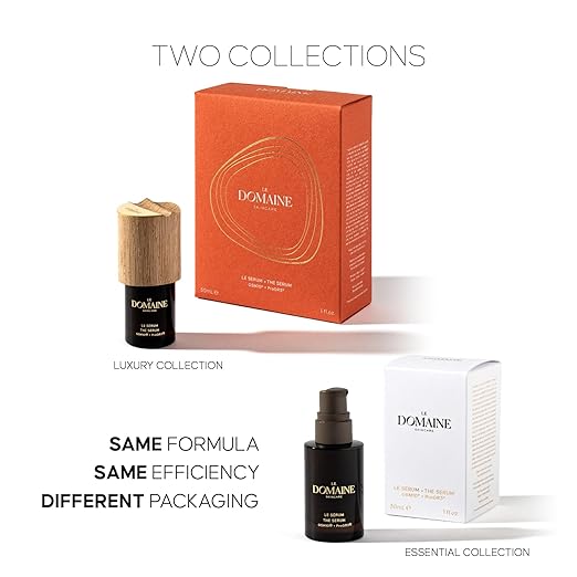 Le Domaine Face Serum | Anti-Aging Corrector for Wrinkles | Firm and Smooth with Hyaluronic Acid & ProGR3 | Antioxidant Rich Facial Treatment | 100ml