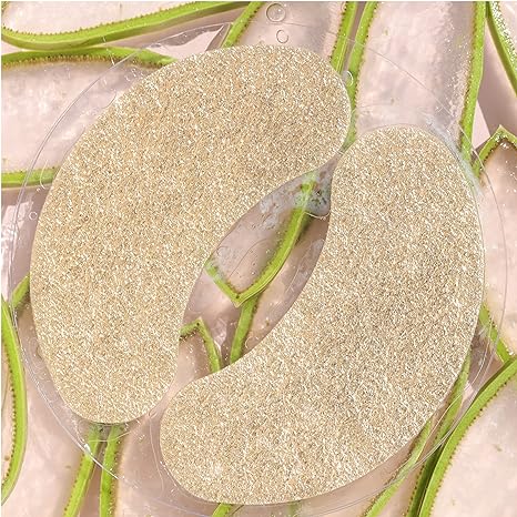 Wander Beauty Baggage Claim – Gold Foil Under Eye Patches For Dark Circles and Puffiness – Under Eye Mask Depuffs & Firms – Brightening Eye Mask for Under Eye Bags (6 Pairs)