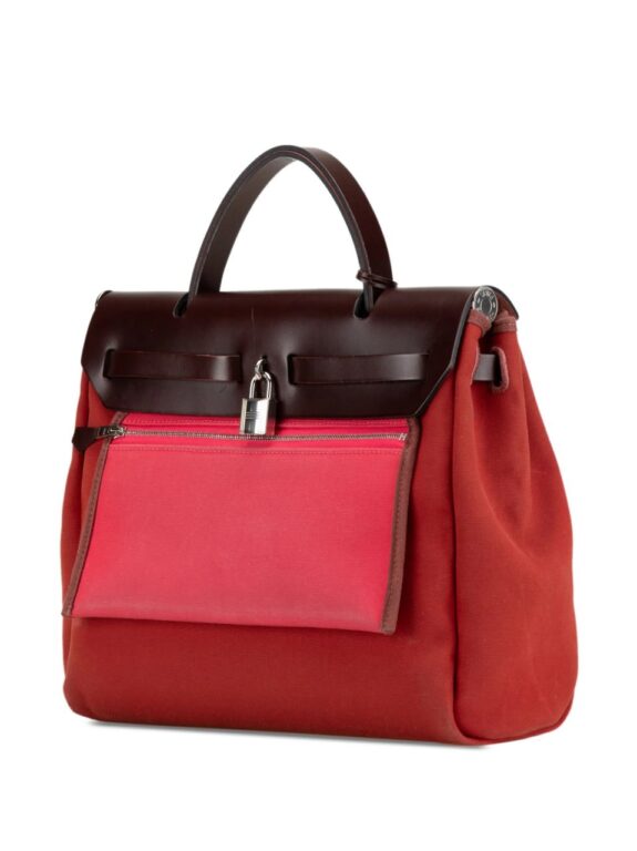 Hermès Pre-Owned – 2022 Toile Herbag Zip 31 satchel