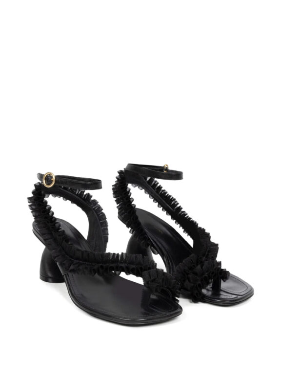 DRIES VAN NOTEN – 65mm ruffled sandals