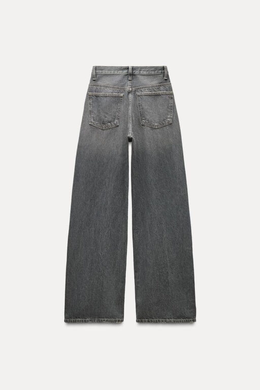 TRF HIGH-WAISTED WIDE LEG JEANS