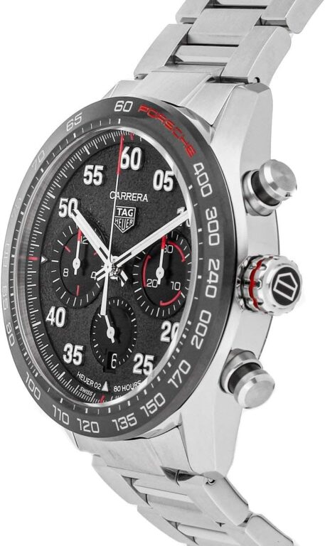 Tag Heuer Carrera Porsche Special Edition Chronograph Automatic Grey Dial Men’s Watch CBN2A1F.BA0643