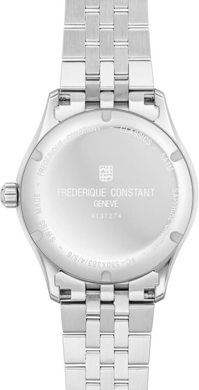 Frederique Constant Men’s Classic Swiss Made Automatic Silver Stainless Steel Watch, Sage Green Dial, Style: FC-530GR3B6B