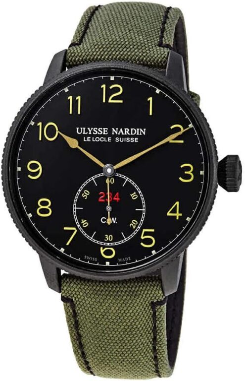 Marine Torpilleur Limited Edition Automatic Chronometer Black Dial Men’s Watch 1183-320LE/BLACK