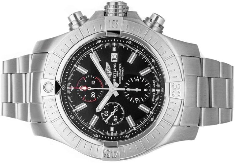 Breitling Avenger Mechanical(Automatic) Black Dial Watch A13375101B1A1