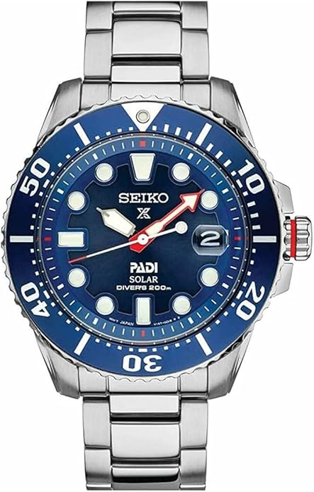 SEIKO SNE549 Prospex Men’s Watch Silver-Tone 43.5mm Stainless Steel