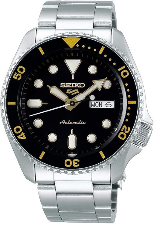 SEIKO SRPD57 5 Sports Men’s Watch Silver-Tone 42.5mm Stainless Steel
