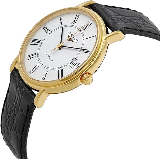 Longines Presence Automatic Black Leather Men’s Watch L4.821.2.11.2