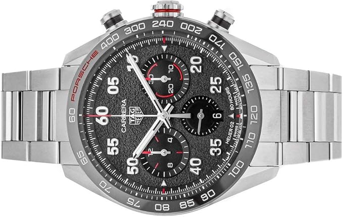 Tag Heuer Carrera Porsche Special Edition Chronograph Automatic Grey Dial Men’s Watch CBN2A1F.BA0643