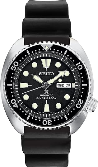 Seiko SRPE93 Automatic Dive Watch for Men – Prospex Collection – LumiBrite Hands, Date Calendar – Water Resistant 200M