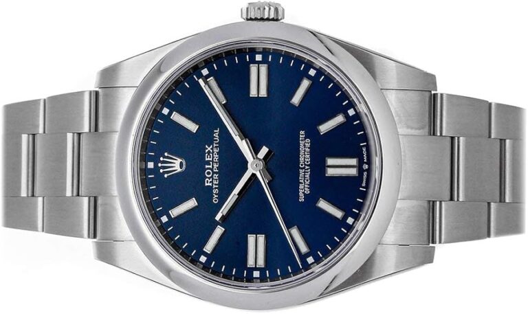 Rolex Oyster Perpetual 41mm Automatic Blue Dial Men’s Watch 124300-0003