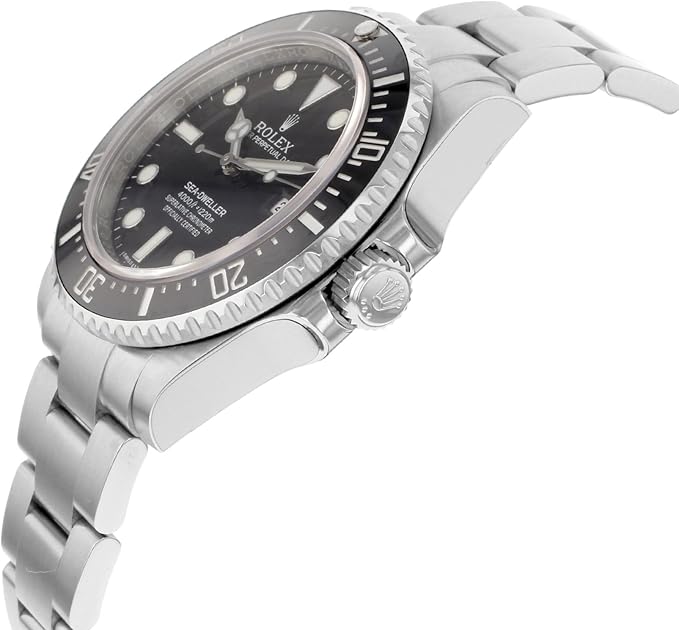 Rolex Seadweller Black Dial Stainless Steel Mens Watch 116600BKSO