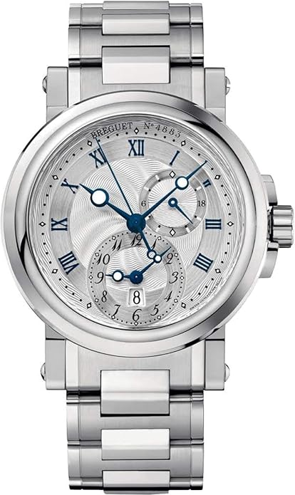 Marine Dual Time Stainless Steel Watch 5857ST/12/SZ0