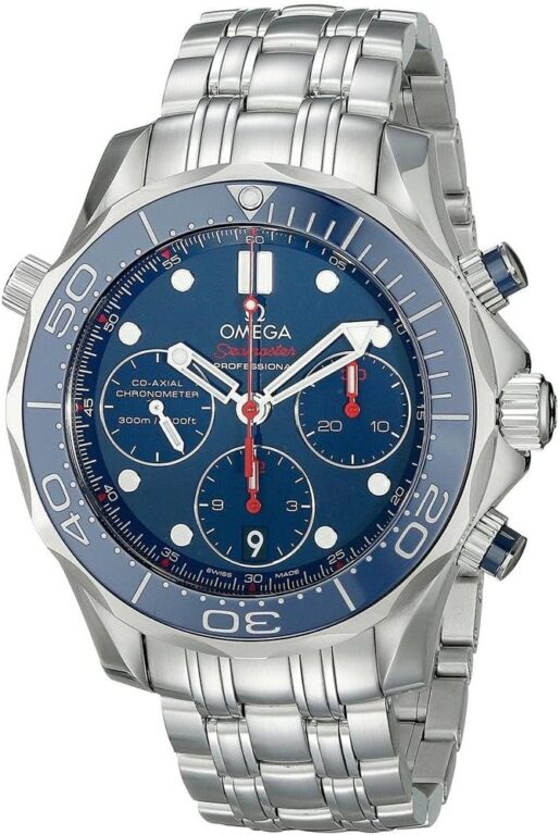 Omega Seamaster Diver Automatic Chronograph Mens Watch 21230425003001