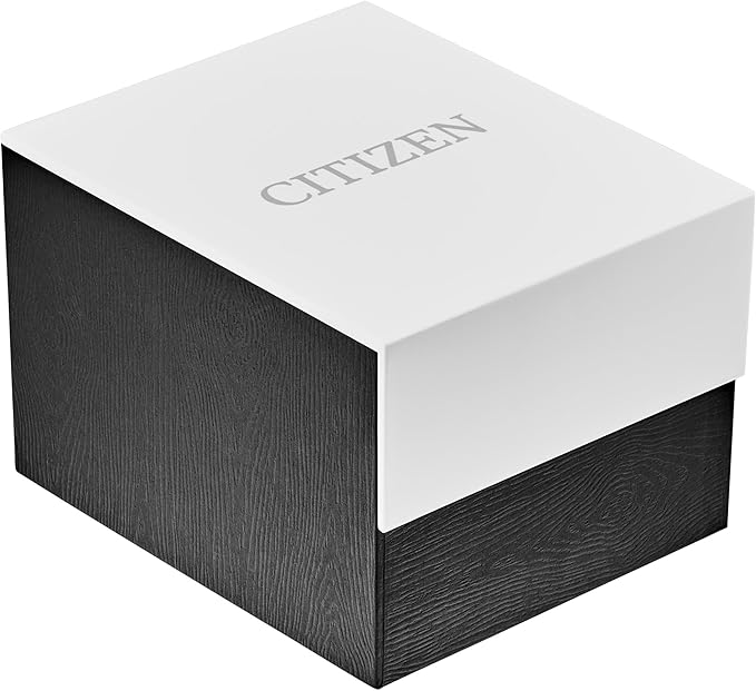 Citizen Men’s Automatic Watch, Silver-Tone Stainless Steel Bracelet, Black Dial, 3 Hand Day/Date. (Model: NH7531-50E)