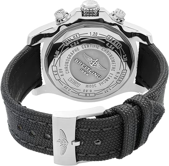 Breitling Super Avenger Chronograph Automatic Chronometer Black Dial Men’s Watch A13375101B1X1