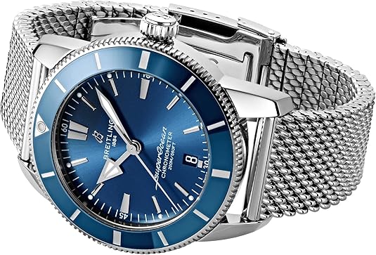 Breitling Superocean Heritage II Automatic Chronometer 44 mm Blue Dial Men’s Watch AB2030161C1A1