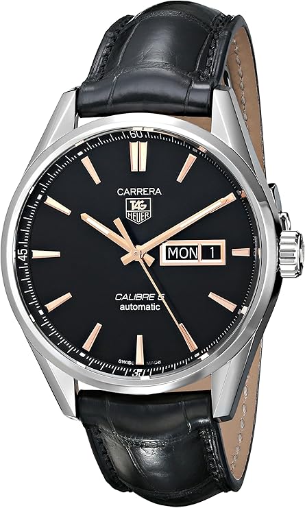Brand: TAG Heuer TAG Heuer Men’s WAR201C.FC6266 Carrera Analog Display Analog Black Watch