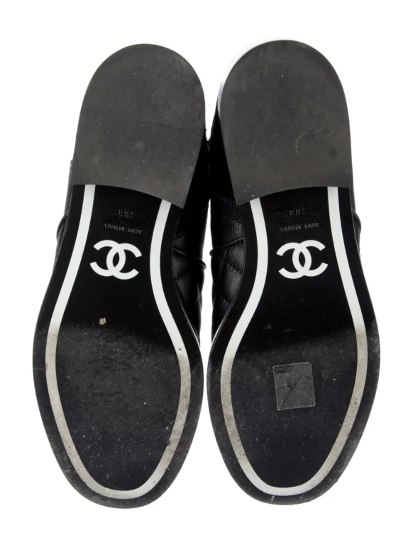 Chanel 2020 Interlocking CC Logo Boots Women’s Size: 8 | IT 38