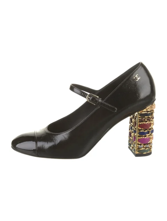 Chanel 2023 Interlocking CC Logo Pumps Women’s Size: 9