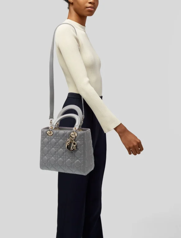 Christian Dior Cannage Lady Dior Medium w/ Tags