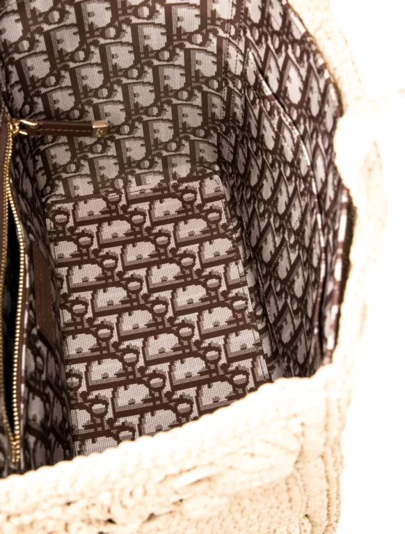 Christian Dior Raffia Book Small 2024