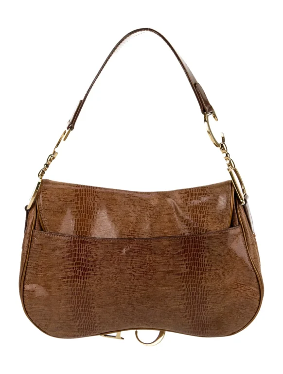 Christian Dior Lizard Shoulder Bag Vintage