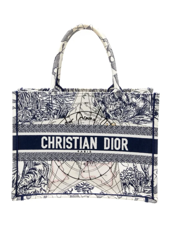 Christian Dior Canvas Book Medium