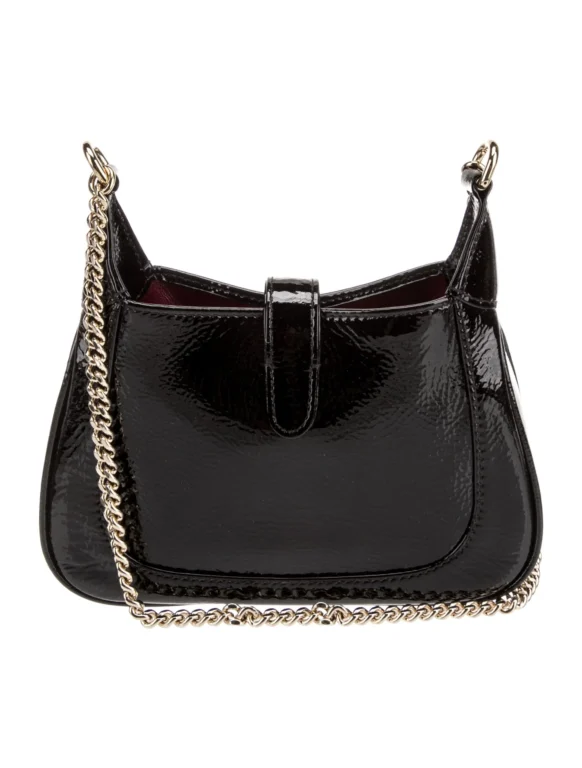 Gucci Patent Leather Jackie Notte Mini
