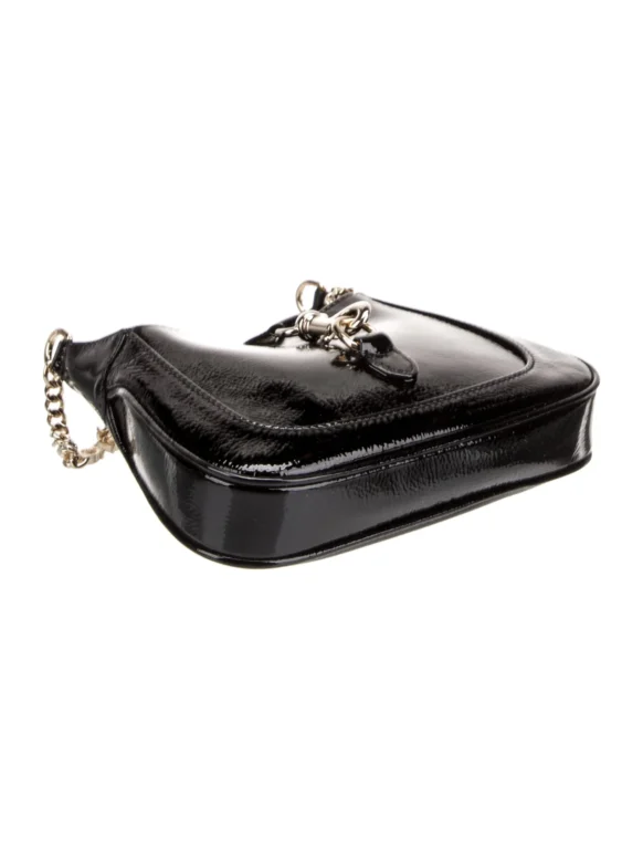 Gucci Patent Leather Jackie Notte Mini