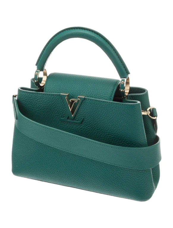 Louis Vuitton Taurillon Leather Capucines PM