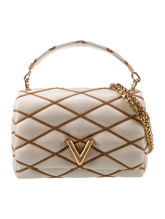 Louis Vuitton Leather Top Handle Bag w/ Tags