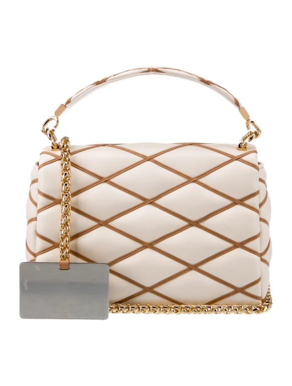 Louis Vuitton Leather Top Handle Bag w/ Tags